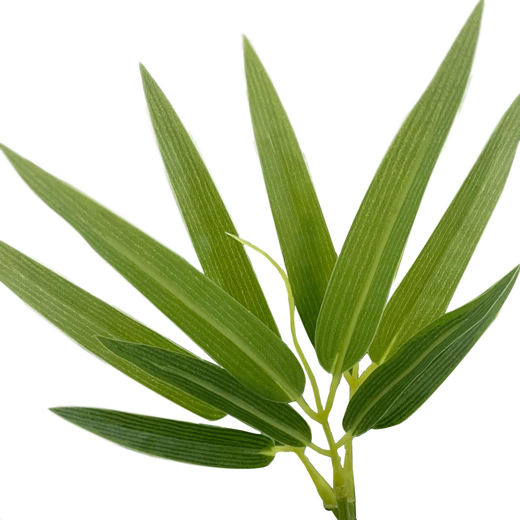 Artificial Tree in Modern Pattern Planter, Fake Bamboo Silk Tree for Indoor and Outdoor Home Decoration - 70" Overall