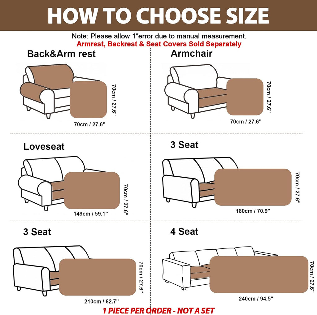 Waterproof Couch Cover Sofa Cover for Dogs and Pets Sofa Protector