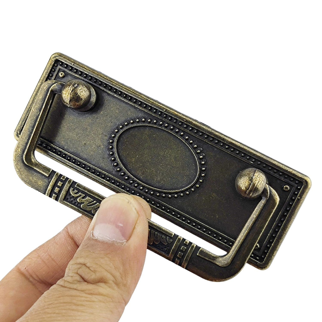 4 Pack 2 1/2" Antique Bronze Bail Drawer Pull Hanging Pulls Drop Swing Handles Cabinet Knob Hardware 64 mm 2.5Inches