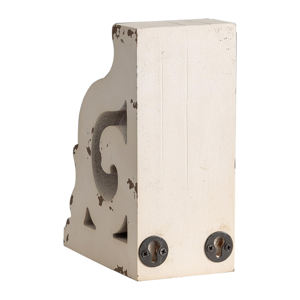 Rustic Shabby Chic Wood Corbels for Shelves, Decorative Shelf Brackets