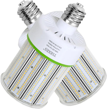 150W LED Corn Bulb 23700LM 5000K Daylight,E26/E39 Mogul Base,2-Pack