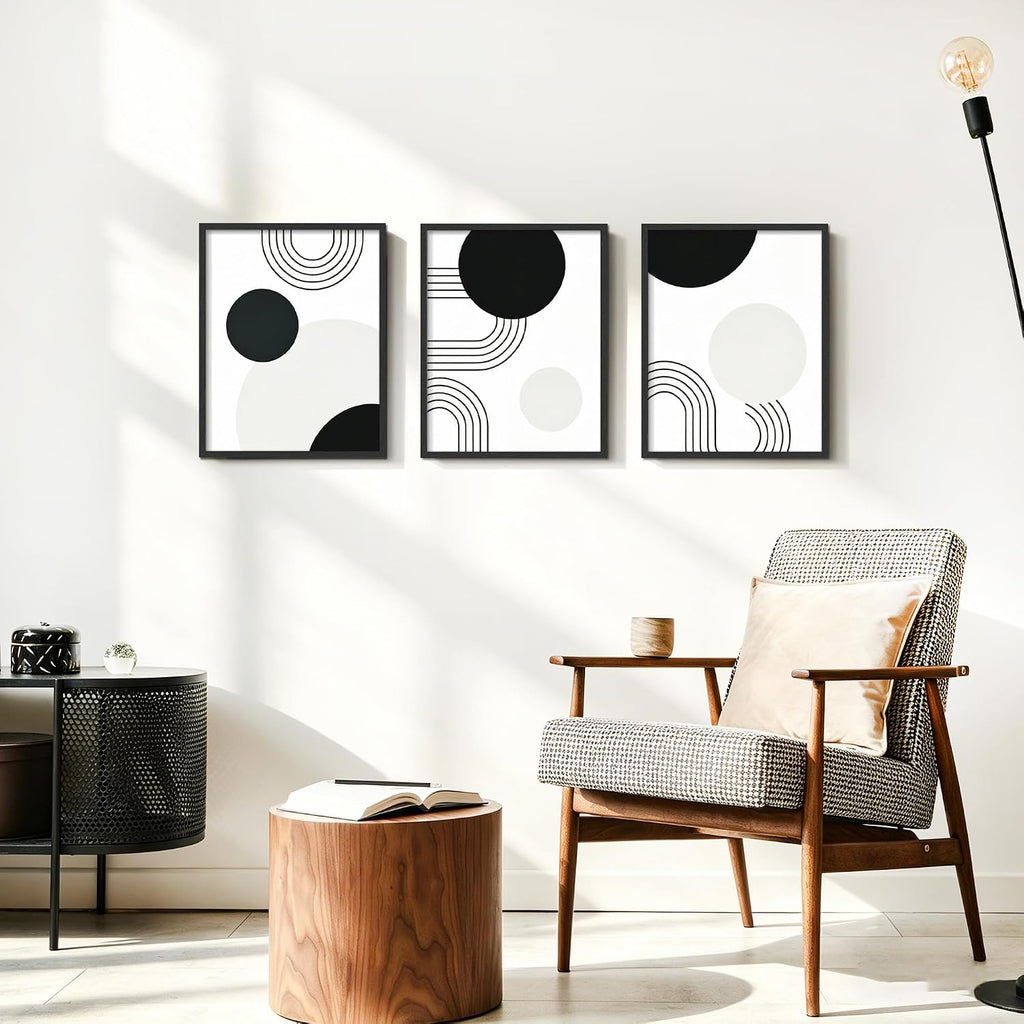 11x14 Picture Frame Set of 12, Black Wood Grain Gallery Wall Frames | Fits 11x14 Photos, Certificates, Artwork &