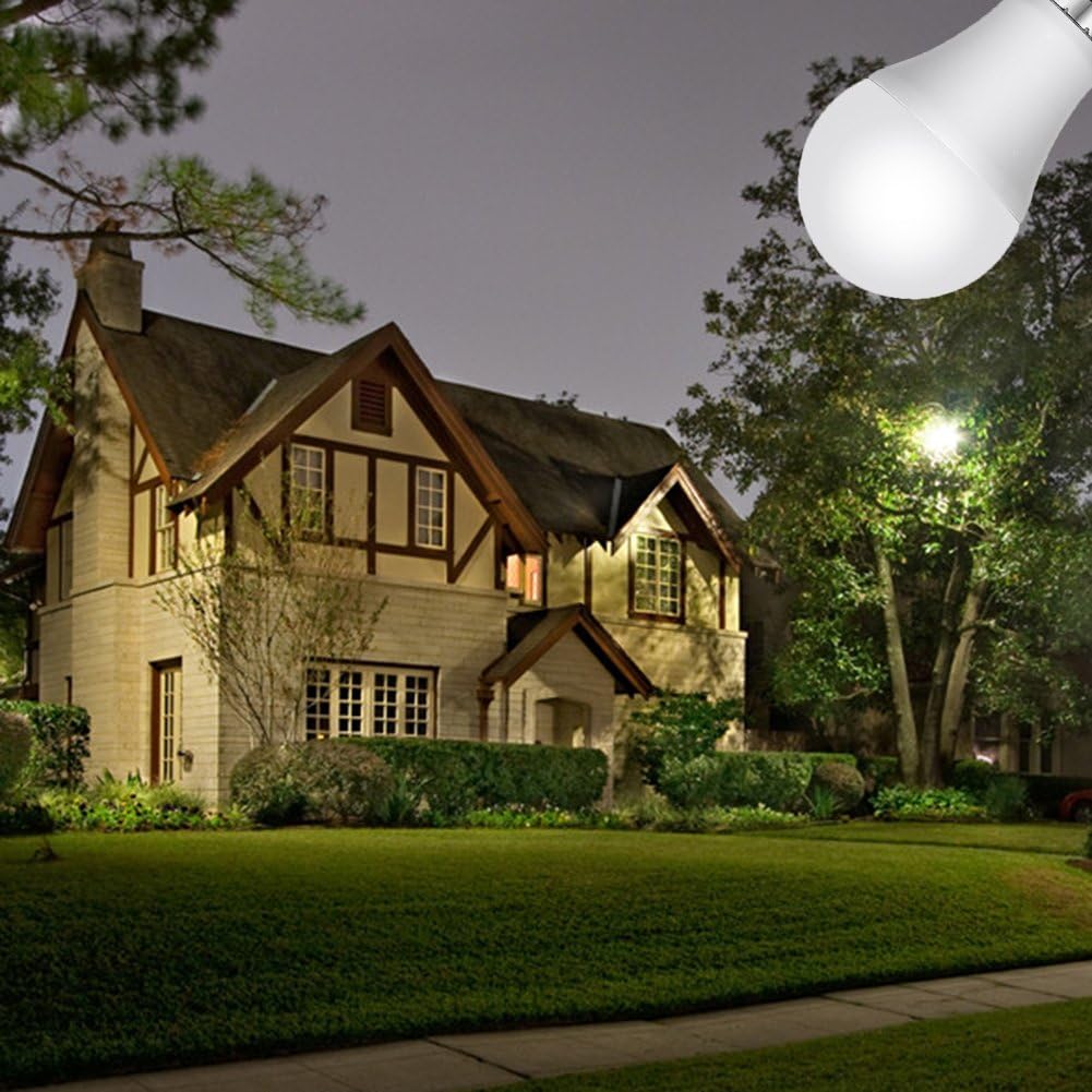 Dusk to Dawn Light Bulb, 12W (100-Watt Equivalent) Smart Sensor Light Bulbs Super Bright E26 Automatic On/Off