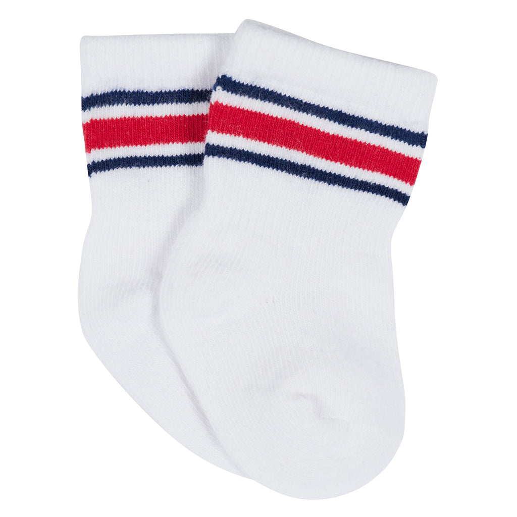 Unisex Baby 12-Pair Bootie Socks Truck