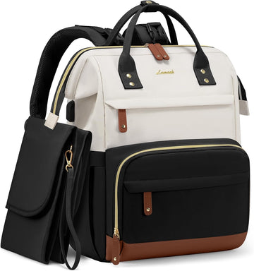 Diaper Bag Backpack, Baby Bag with Changing Station, Large Diaper Backpack for Mom Dads, Waterproof Mommy Bag for Boy