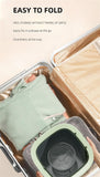 Portable Washing Machine, Mini Washer,20L Upgraded Large Capacity Foldable Washer.Deep Cleaning of Underwear, Baby
