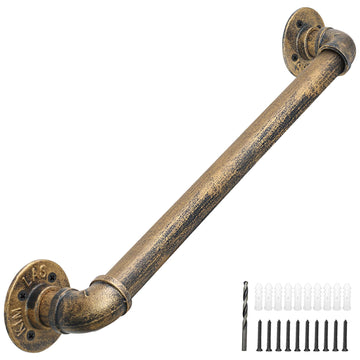 Wall Handrail 3FT/90CM, Industrial Staircase Railing 1.25 Inch Tube Diameter