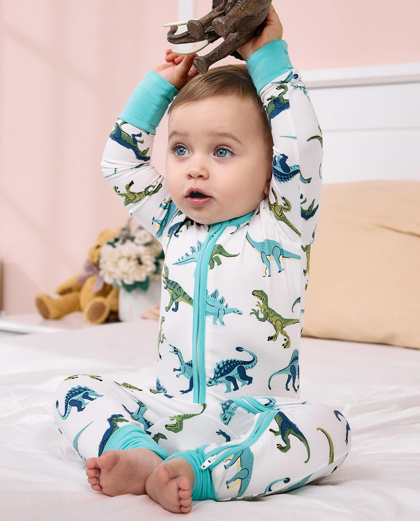 Viscose Baby Footie Pajama, Zipper Sleeper Boys Girls