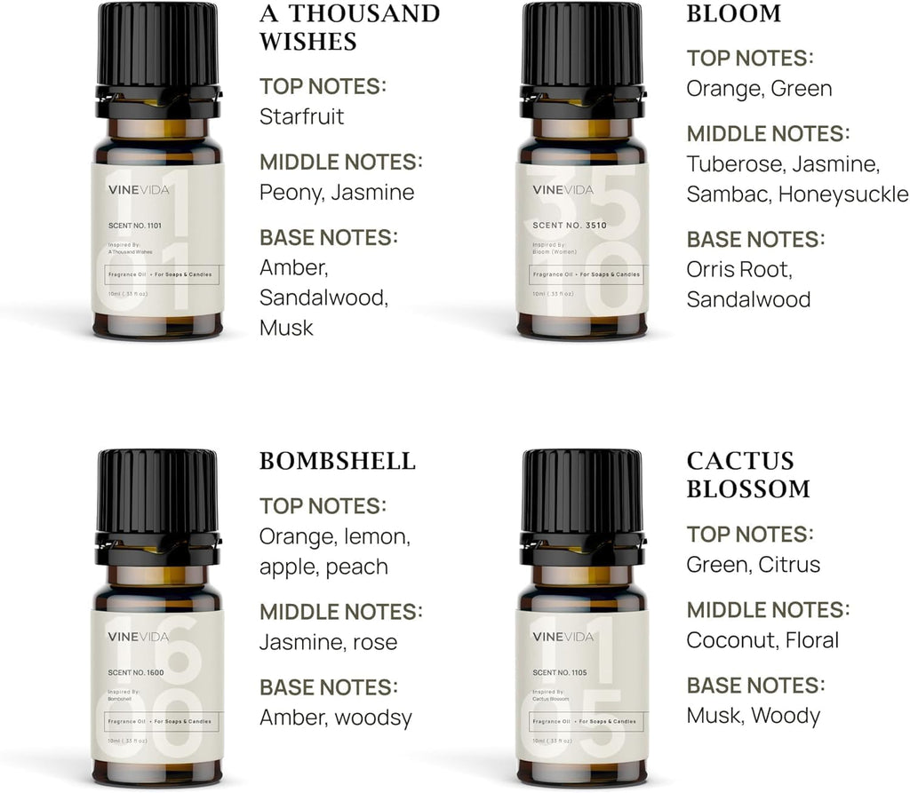 Feminine Diffuser Oil Collection [] - Scented Oil | Aromatherapy Diffuser Oils | Made in USA - Set of 8