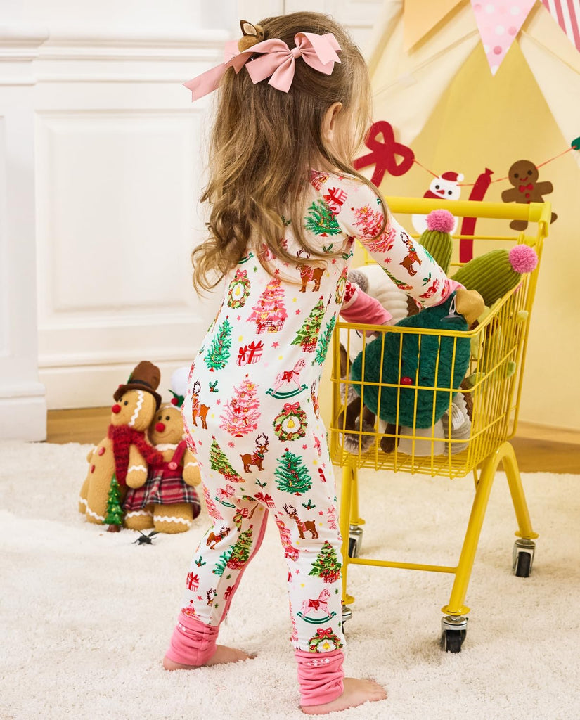 Viscose derived from bamboo Baby Footie Pajamas Convertible Newborn Sleeper for Baby Girl Zipper Onesie 12