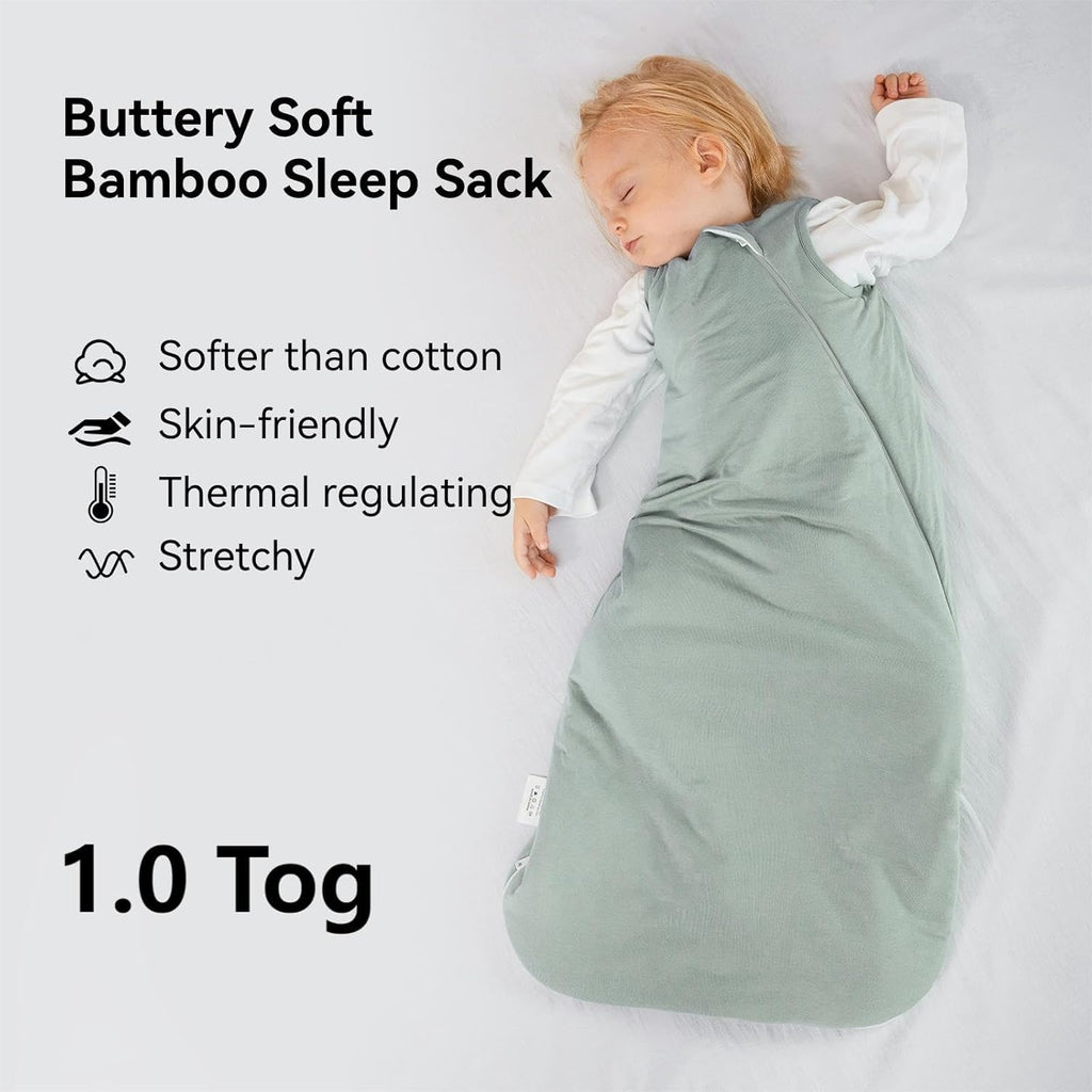 Rayon Made from Bamboo Sleep Sack 1.0 Tog Baby