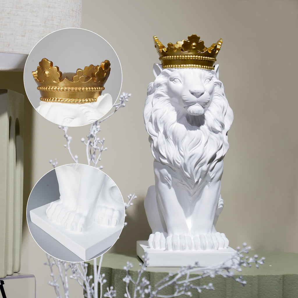 Sculptures Home Décor Lion Statue 8.5 * 5.5 * 15 Inch