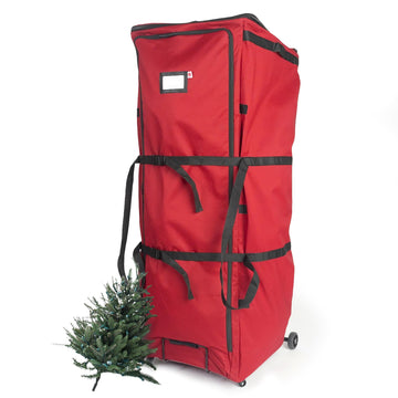 Rolling 12 Ft Christmas Tree Storage Bag with Wheels
