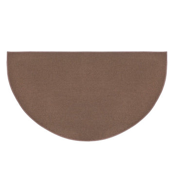 27"x48" Half Round Flame Resistant Hearth Rug | Double Layer Fiberglass Fireplace Mat | Protect Home Décor Hardwood