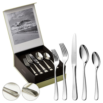 40-Piece Premium 18/10 Forged Silverware Set for 8 (Tropea)
