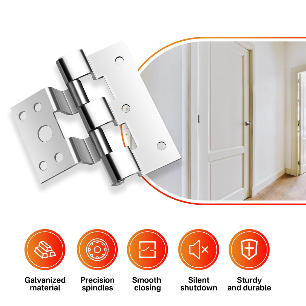 3 Pack Combination Door Hinges Fit for Elixir Exterior Door Hinge