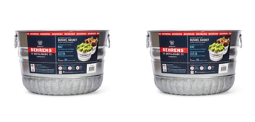 Galvanized Bushel Basket (2 Bushels)