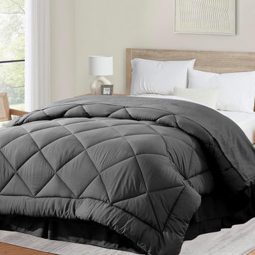 Soft Twin XL Comforter Duvet Insert-Lightweight Down Alternative Comforter with Corner Tabs-Fluffy Breathable Machine