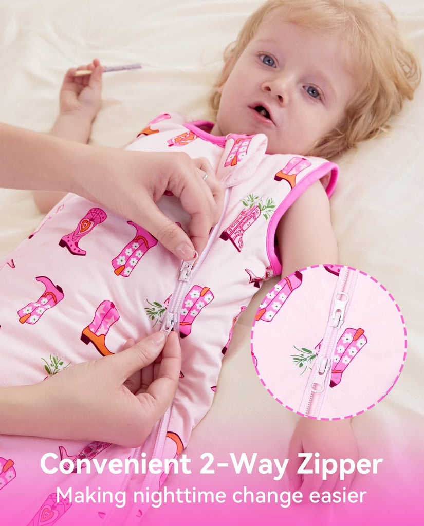 Rayon Made from bamboo viscose Sleep Sacks 1.0 Tog Soft Toddler Sleeping Sack for Babies Way