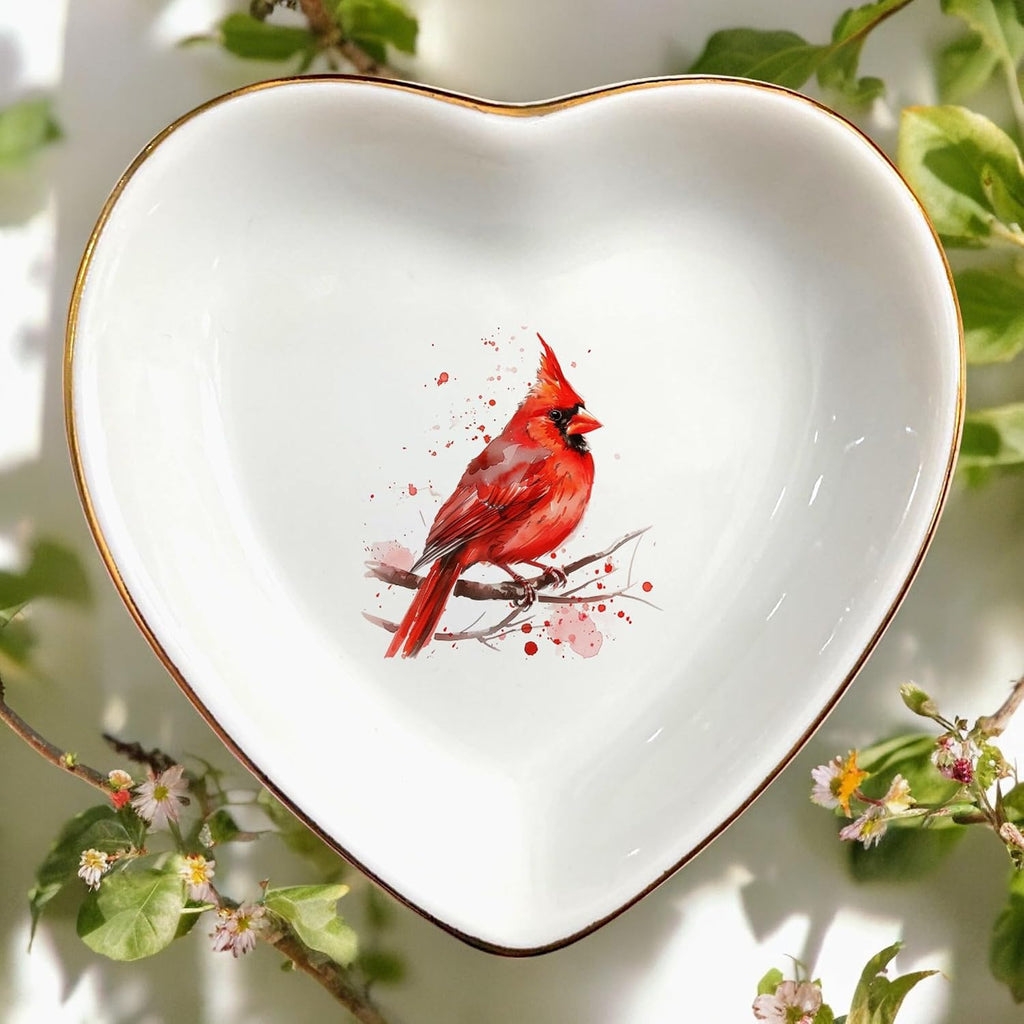 Cute Nature Animal Ring Dish - Jewelry Holder - Decorative Trinket Tray - Gifts for Animal Lover Mom Daughters