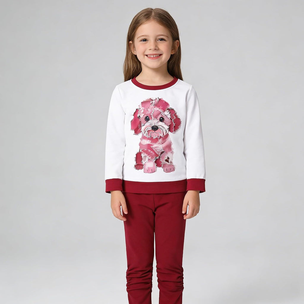 Toddler Baby Girls Clothes Long-sleeve Tie Dye Hoodie Sweatshirt Pants Hooded Outfit Set