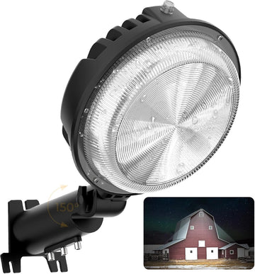 150W LED Barn Light Dusk to Dawn, 20000LM Outdoor Yard Light 6500K | Ultra Bright Security Light, Adjustable Angle