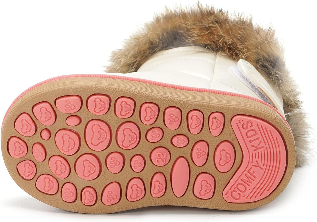 Toddler Boots Girl's Warm Winter Snow Boots