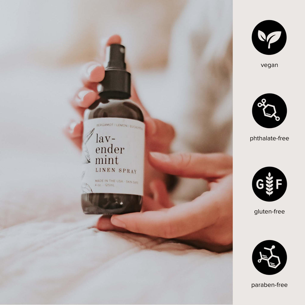 Organic Linen & Room Spray (Lavender Mint)