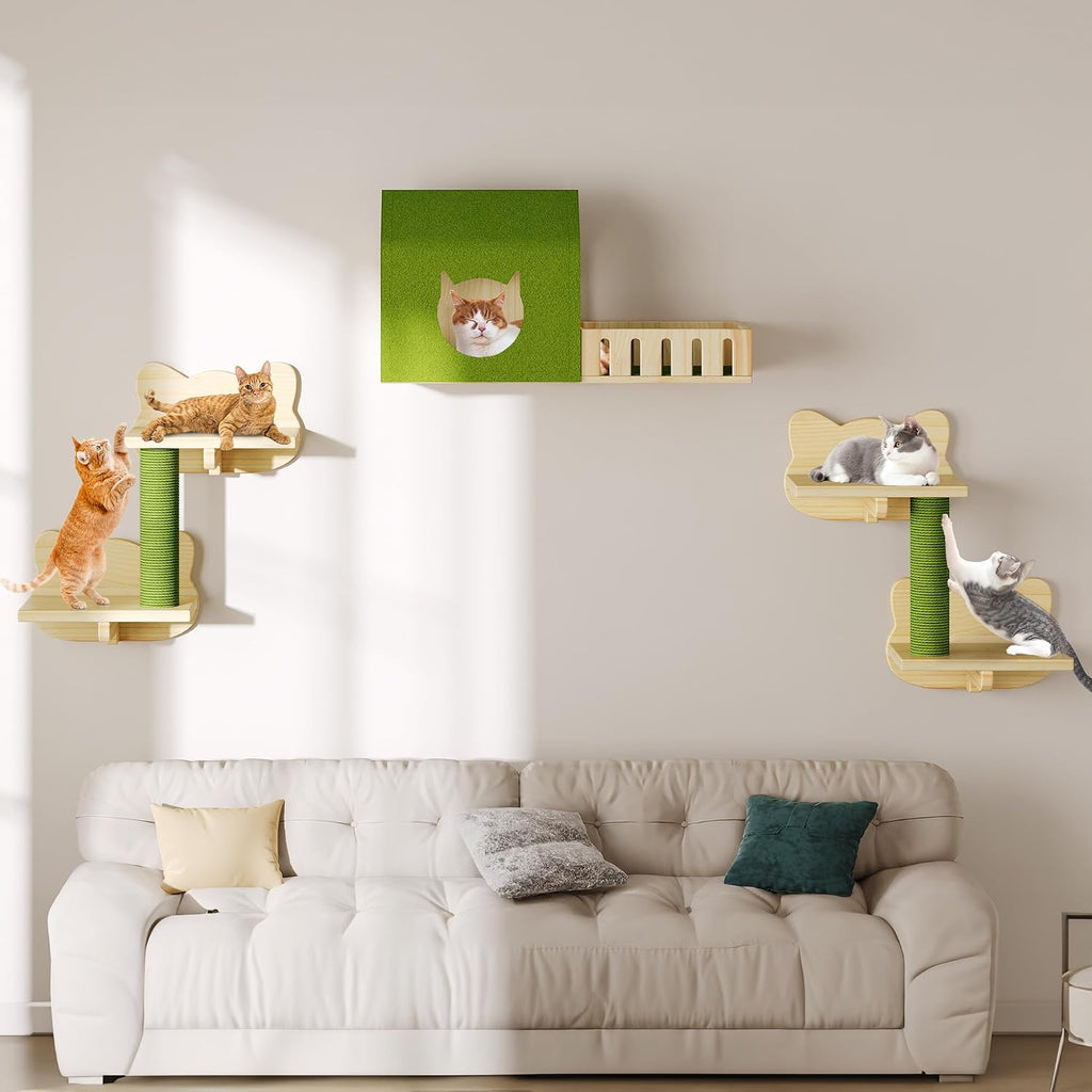 Cat Wall Shelves and Perches for Wall