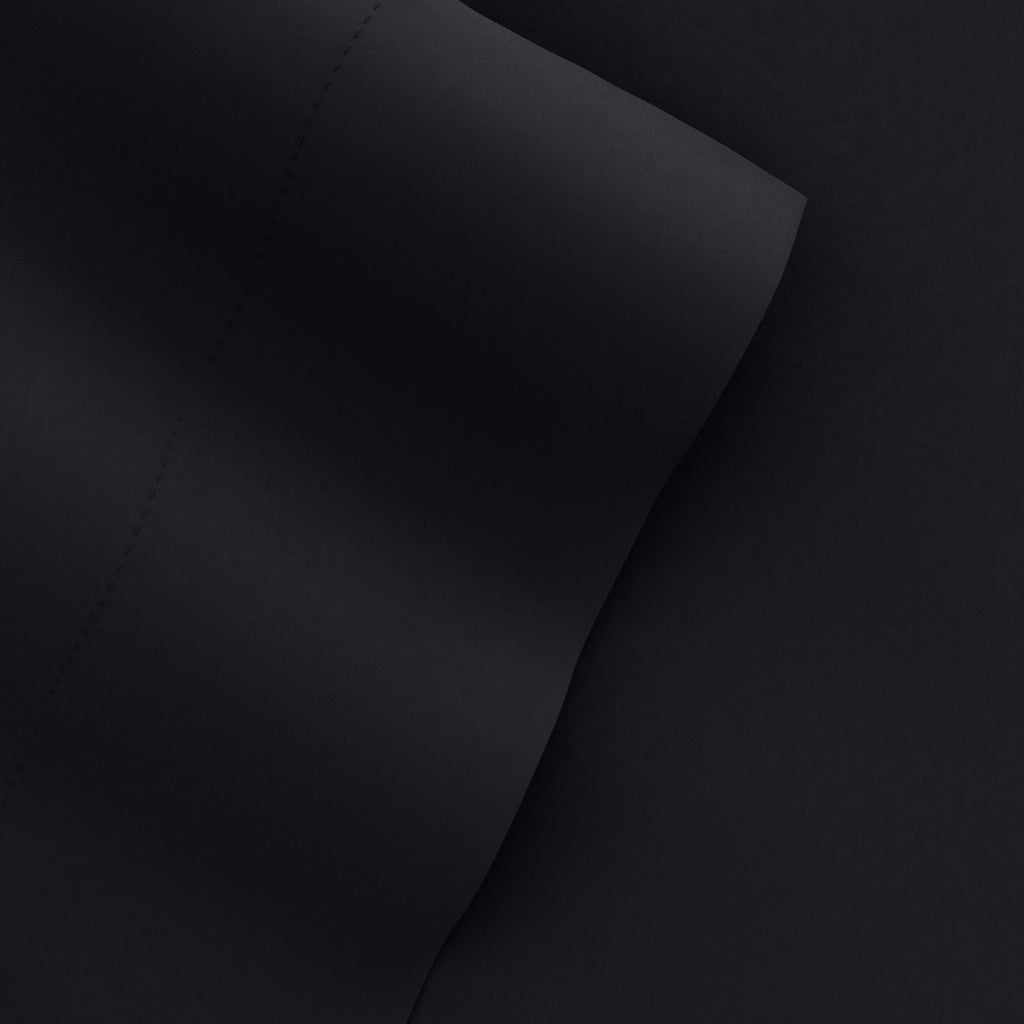 6 Piece Bed Sheet Set, Black