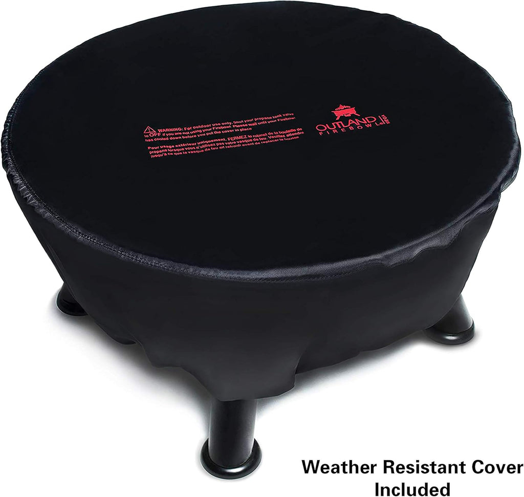 Firebowl Smokeless Fire Pit, Round Outdoor Portable Propane Gas Fire Pit with UV and Weather Resistant Durable Cover, 24-Inch Diameter 58,000 BTU - Image 7