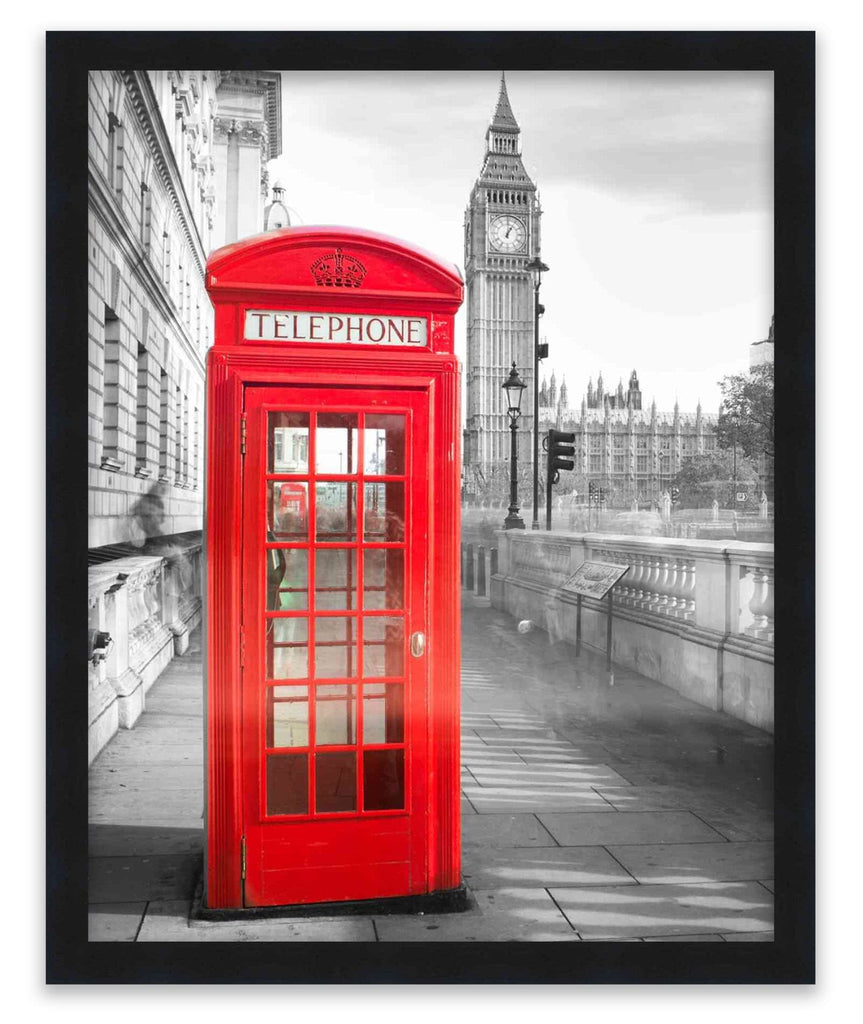 46x25 Frame Black Picture Frame - Complete Modern Photo Frame Includes UV Acrylic Shatter Guard Front, Acid Free Foam