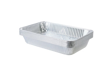 Disposable Large Aluminum Pans (20 Pack) Full Size Roasting & Baking Pan, 21"x13" Deep Foil Pans Extra Heavy Duty