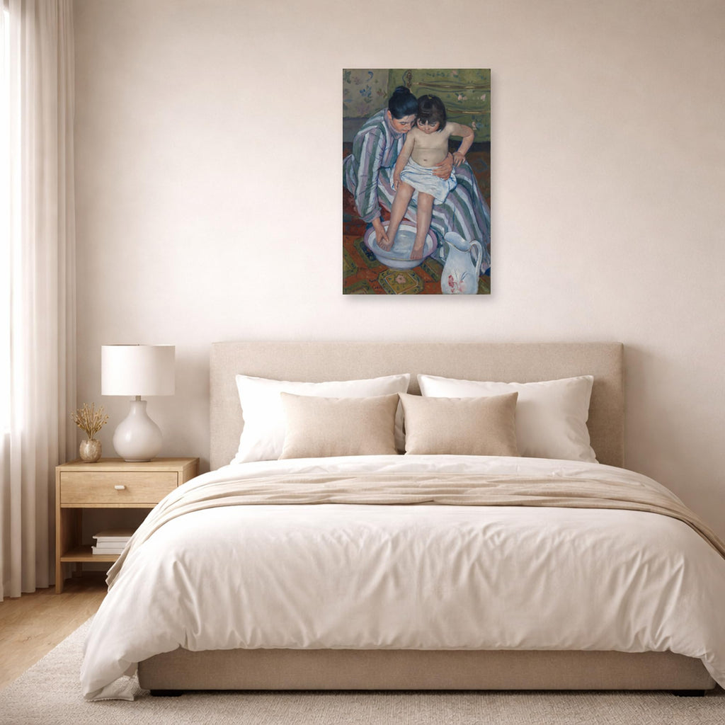 Mary Cassatt The Childs Bath, Poster Print - 24x36