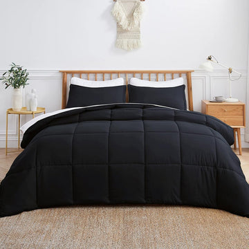 Soft Oversize King Size Comforter Duvet Insert-Down Alternative Comforter with Corner Tabs-Lightweight Fluffy