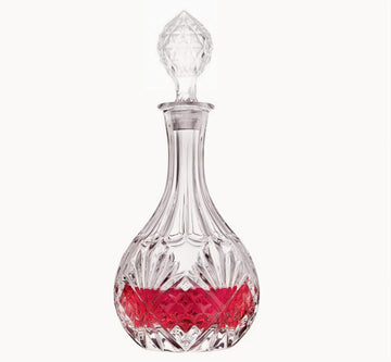 Whiskey Decanter with Airtight Glass Stopper, Liquor Decanter,28OZ
