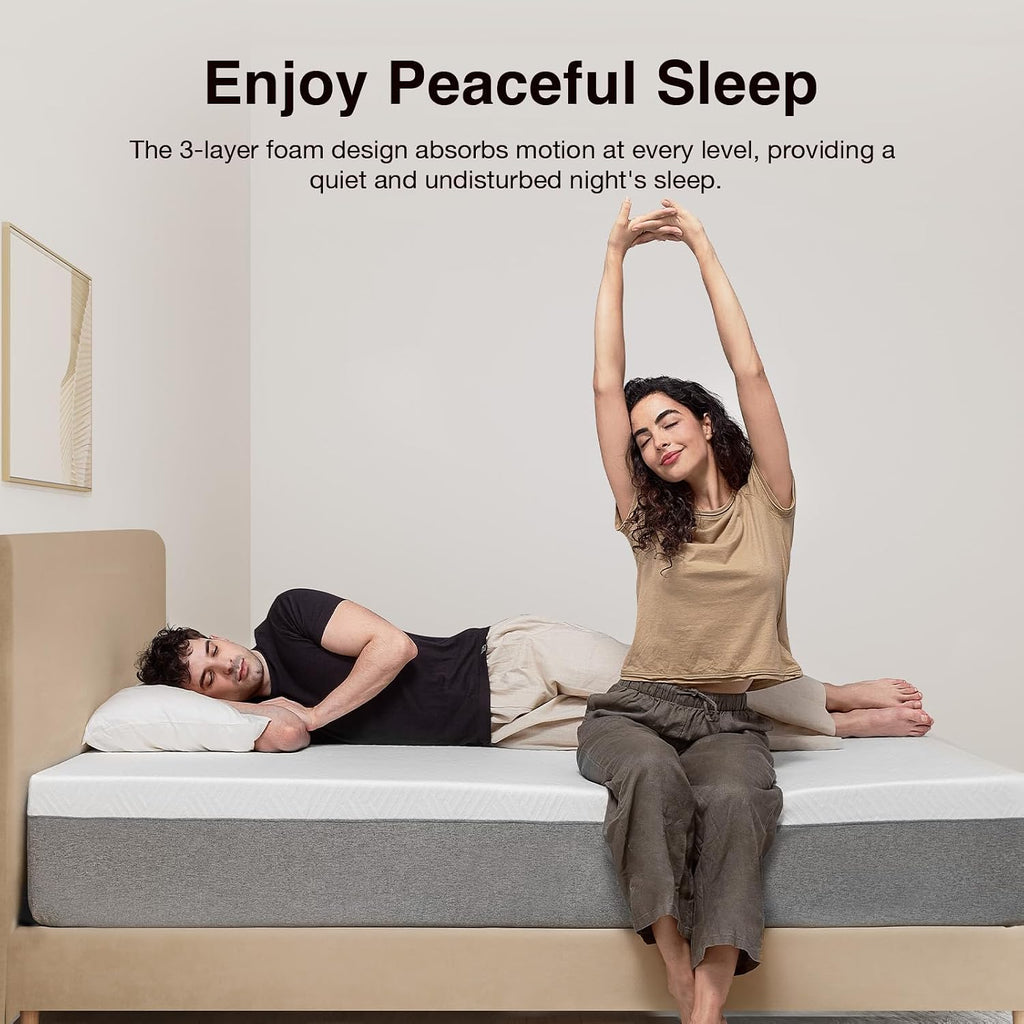 Full Size Mattress, 10 inch Gel Full Size Memory Foam Mattress | Cooling Comfort & Pressure Relieving, Target Zoned