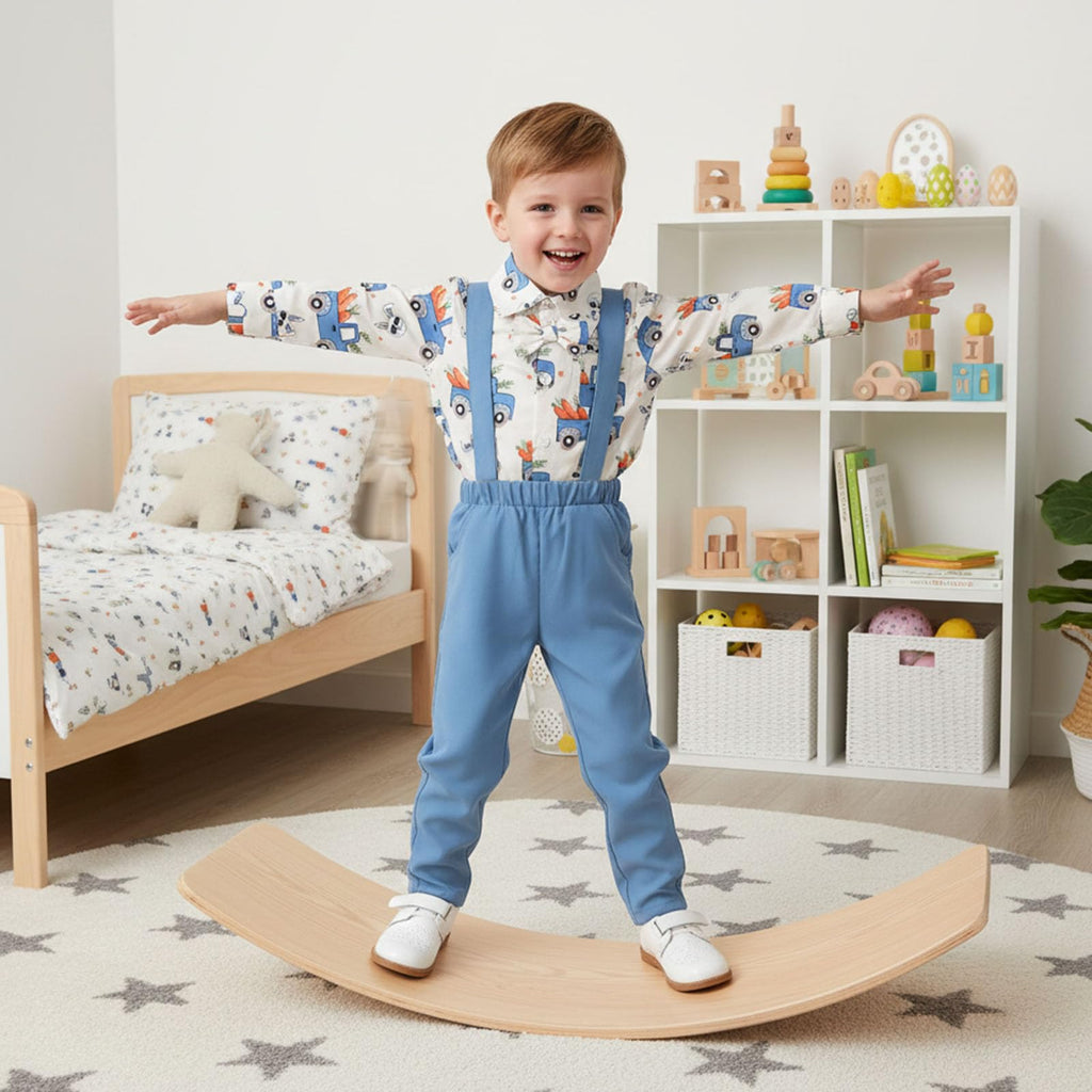 Toddler Boy Easter Outfit Truck Bunny Carrot Gentleman Shirt Overalls Pants Set Baby Boys Spring Summer Clothes (C