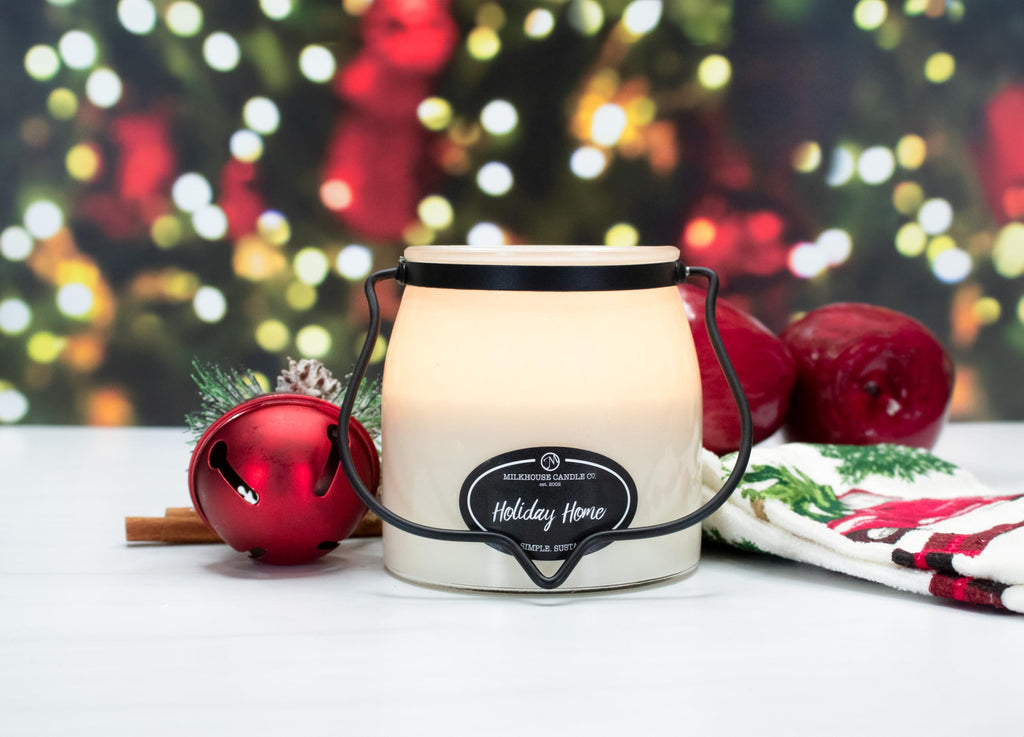 Soy Scented Candles, Holiday Home, 16 Oz