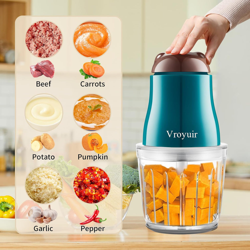 Glass Baby Food Maker, 600ML Baby Food Blender and Puree Processor