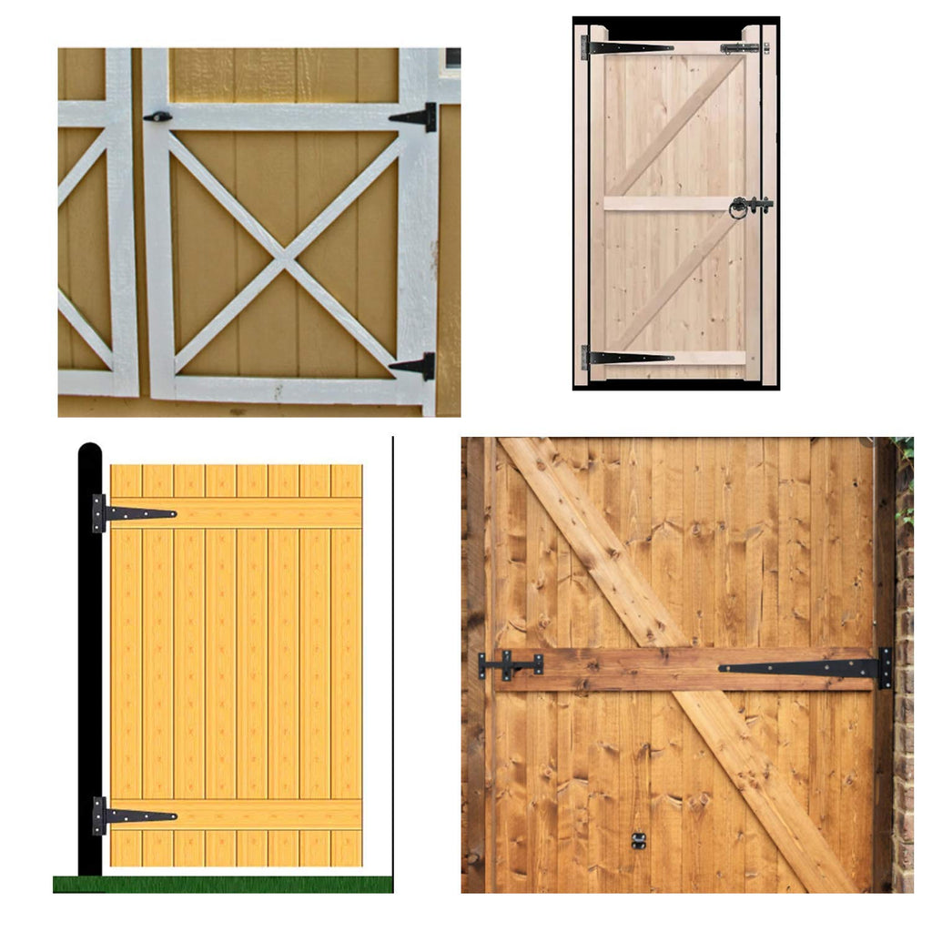 Heavy Duty T Hinge Tee Hinge T Strap Hinge Shed Hinge Gate Hinge Barn Hinge Fence Hinge Door Hinge Wrought Rustproof