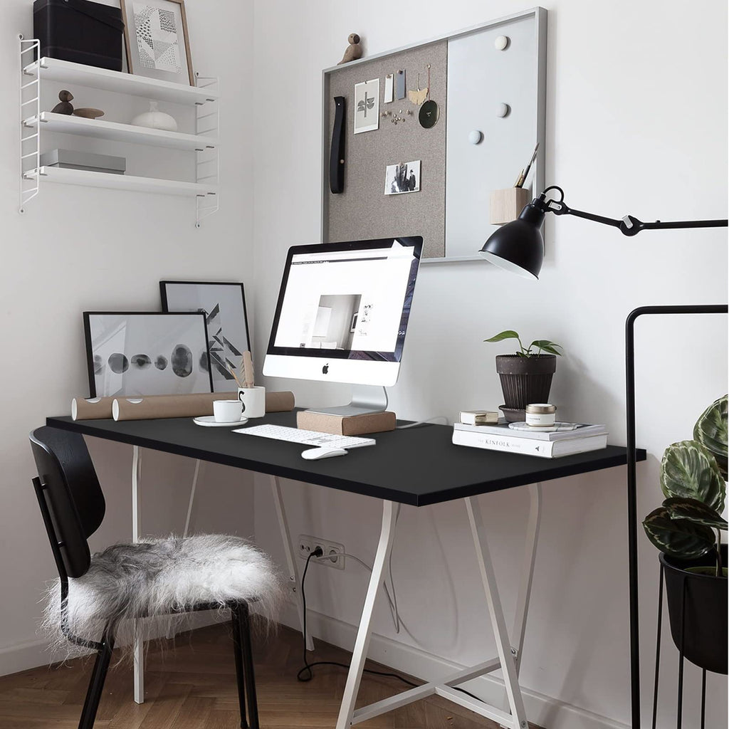 Universal Tabletop, Solid One-Piece Desktop for Sit Stand Desk, Double Desks, L Desk DIY, Wood Countertop Home or
