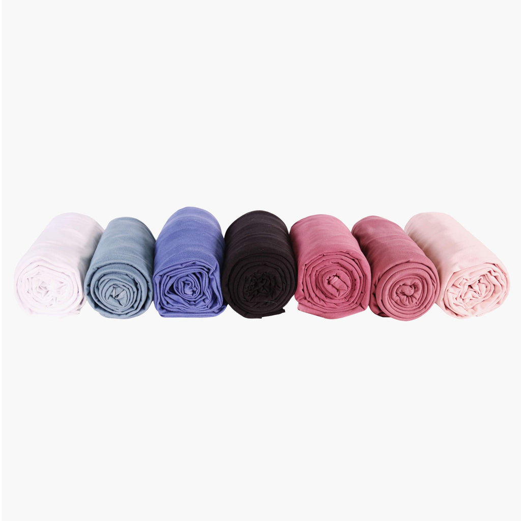 DTY Double Brushed Knit Jersey 190 GSM - 58/60" Inches (150 CM) Wide - Soft Polyester Spandex Fabric - 2 Way Stretch