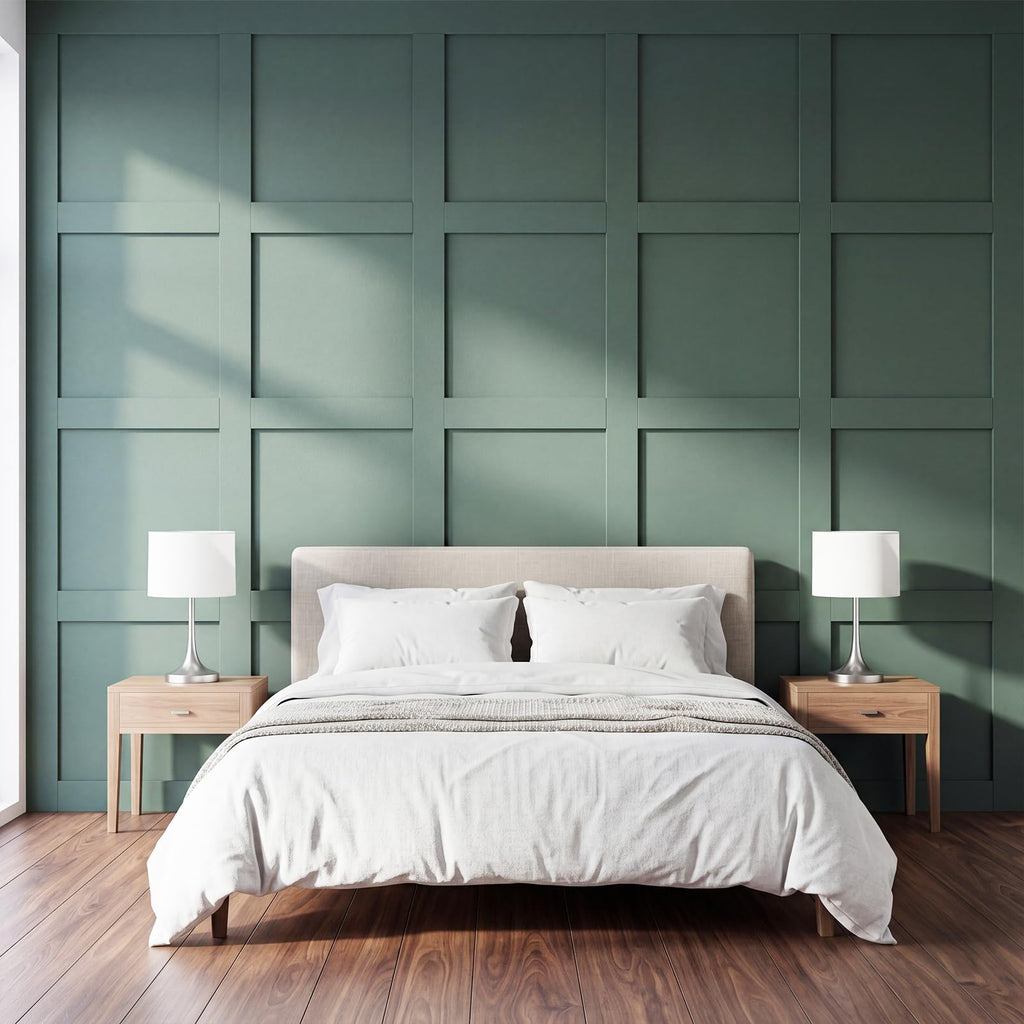 Premade Board and Batten Wall Panel Kit, Wainscoting Panels