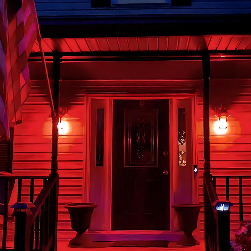 Red Light Bulb, 100W Equivalent A19 LED Color Light Bulbs, E26 Base
