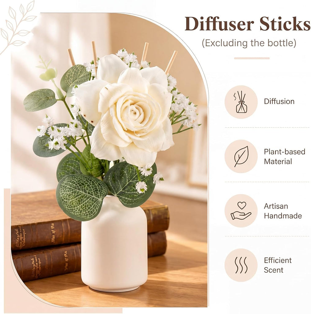 Flower Reed Diffuser with Sticks - Set of 33
