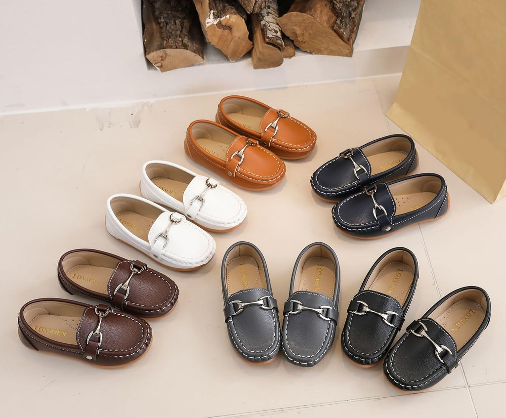Boys Girls Loafers Casual Dress Shoes Boat Toddler Little Kid