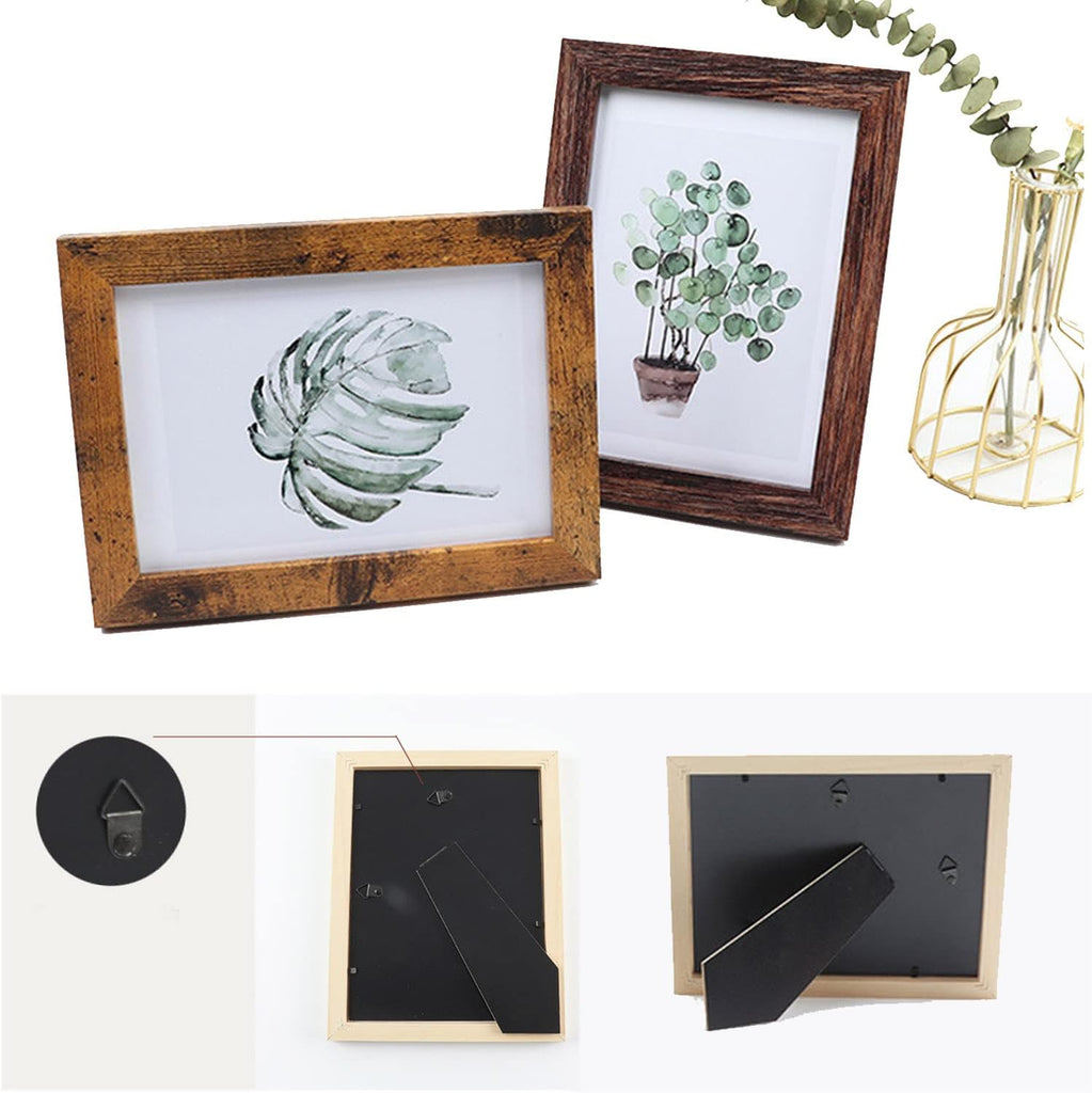 Picture Frame Set 10 pack, Farmhouse Photo Frames, Gallery Wall Frame Collage, with Two 8x10, Four 5x7, Four 4x6