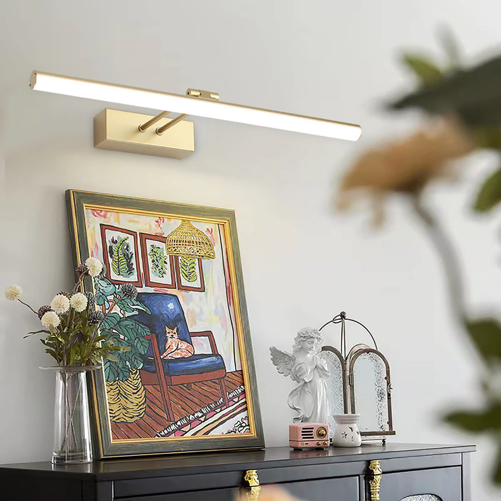 Battery Operated Picture Light,5200mAh Picture Lights for Wall with Remote,16 inch Art Light for Paintings, Gallery