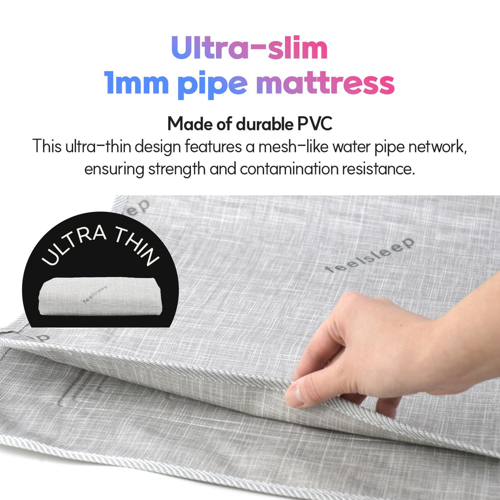 Feelsleep Electric Water Cooling and Heating Mattress Topper, Smart App Controlled Bed Temperature System 65-115°F